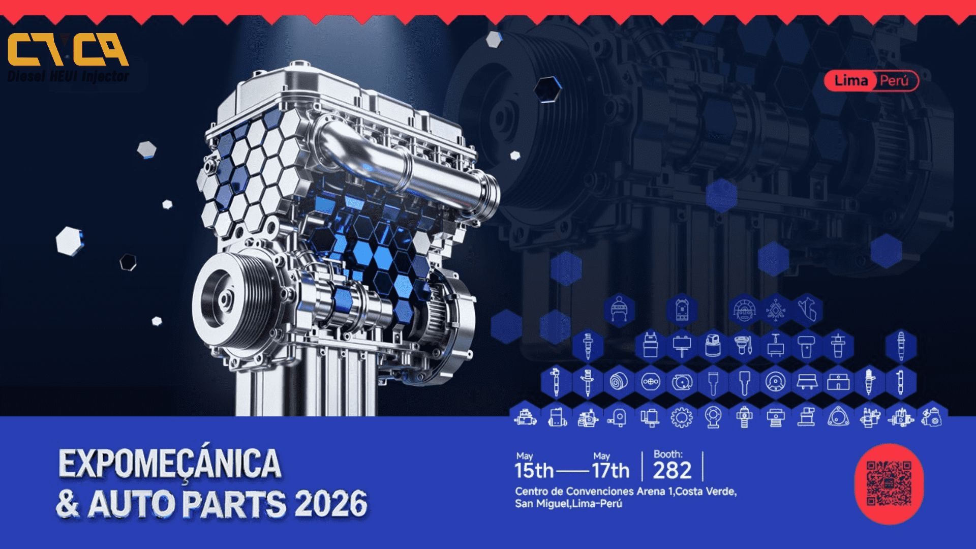Visit Shumatt at Peru Expo and Save on 265-8106 HEUI Injector